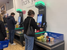 Lidl self-service checkout