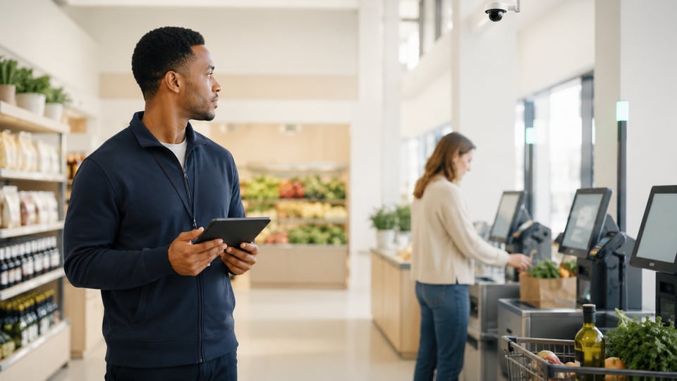 Self Checkout scene
