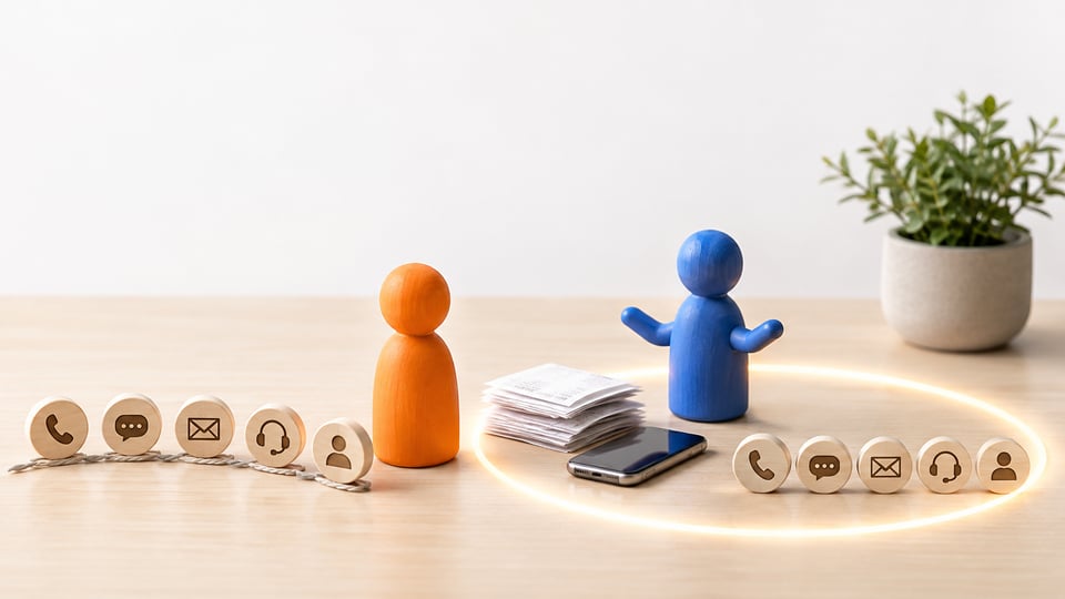 Tokens of connection and support